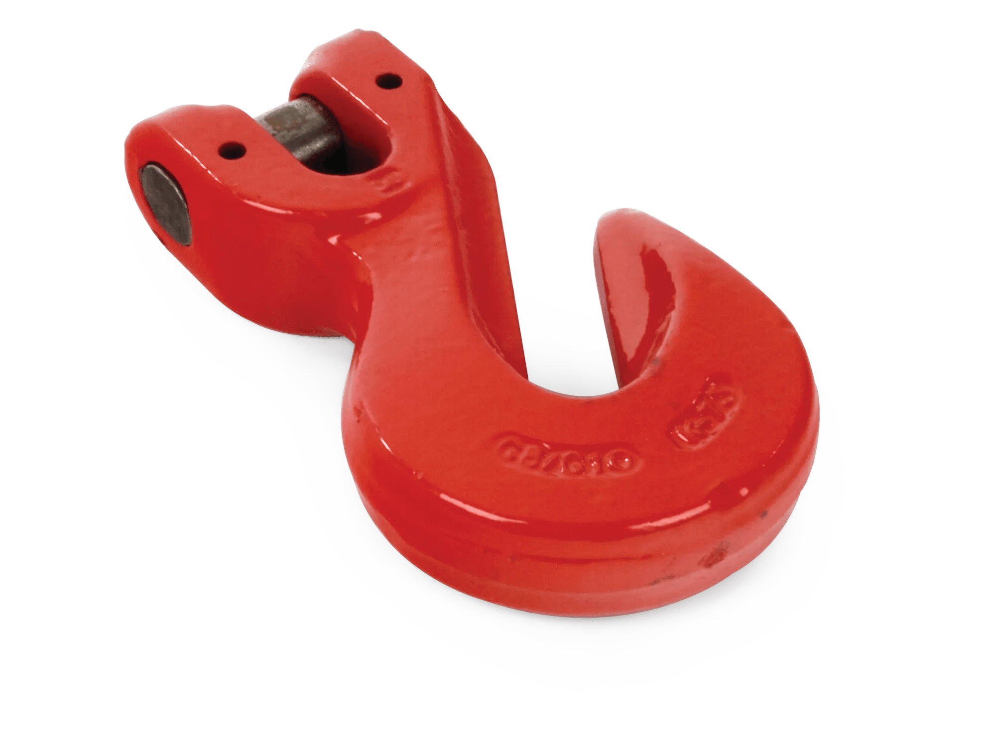 3/8" Grade 100 Red Enamel Clevis Grab Hook