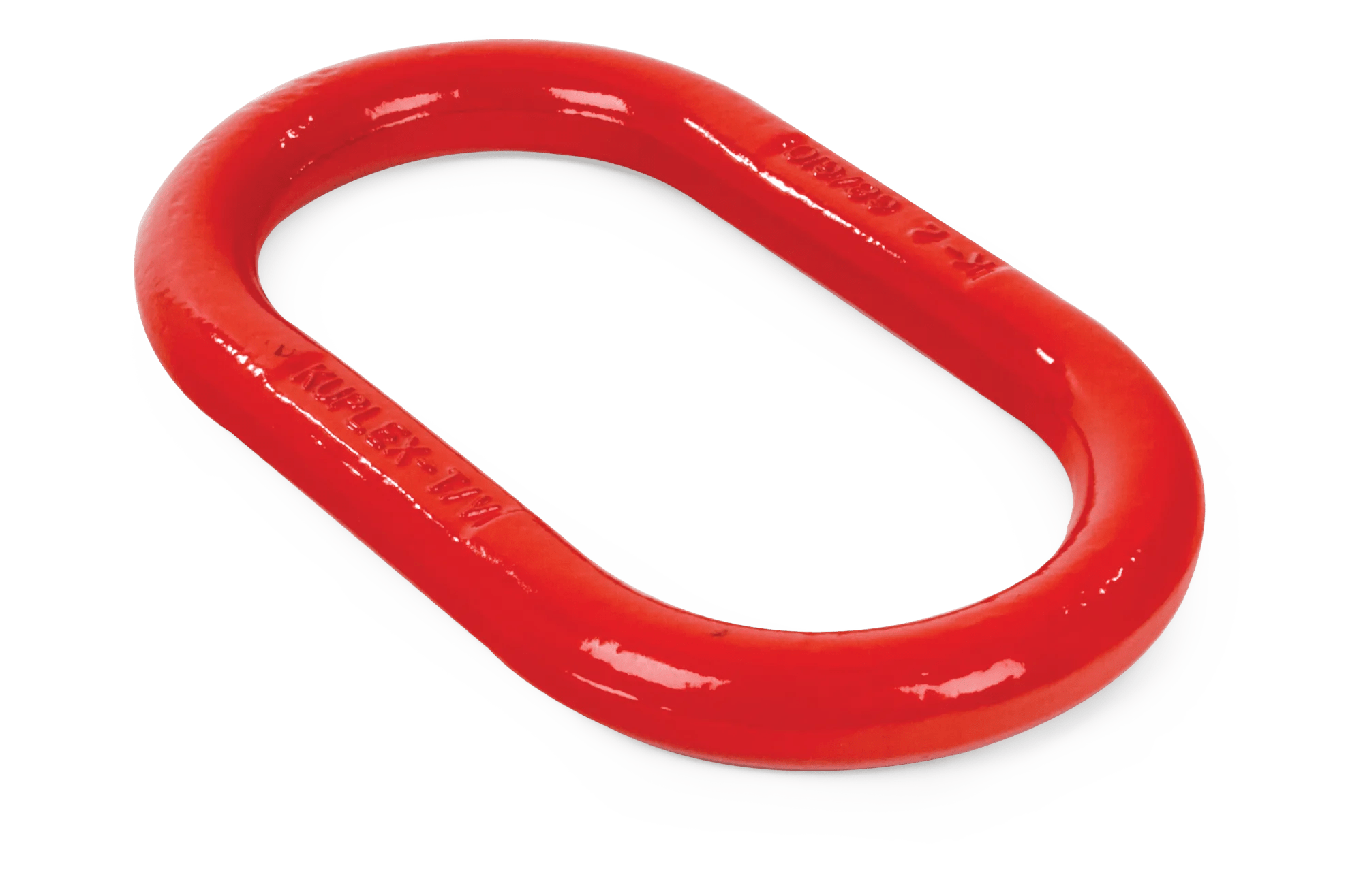Grade 100 Red Enamel Oblong Master Link