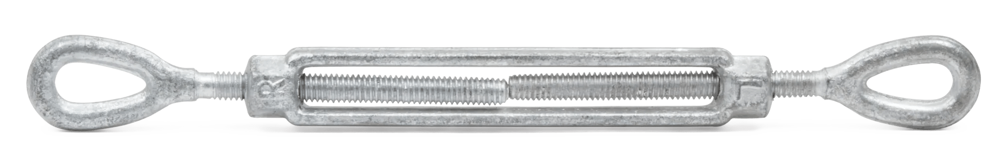 1/4" x 4" Galvanized Steel Eye & Eye Turnbuckle