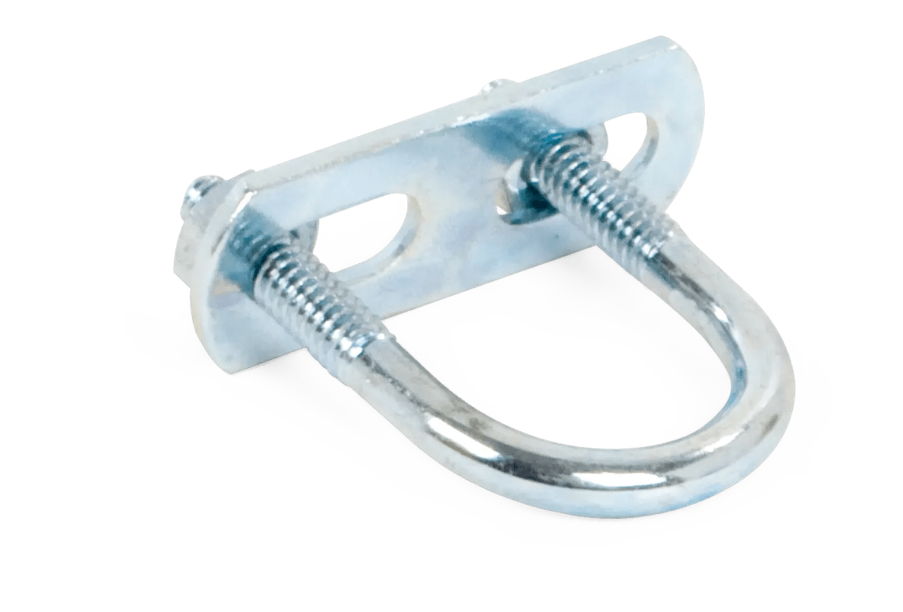 1/4"-20 x 1" x 1-3/4" U-Bolt - 10 Pack