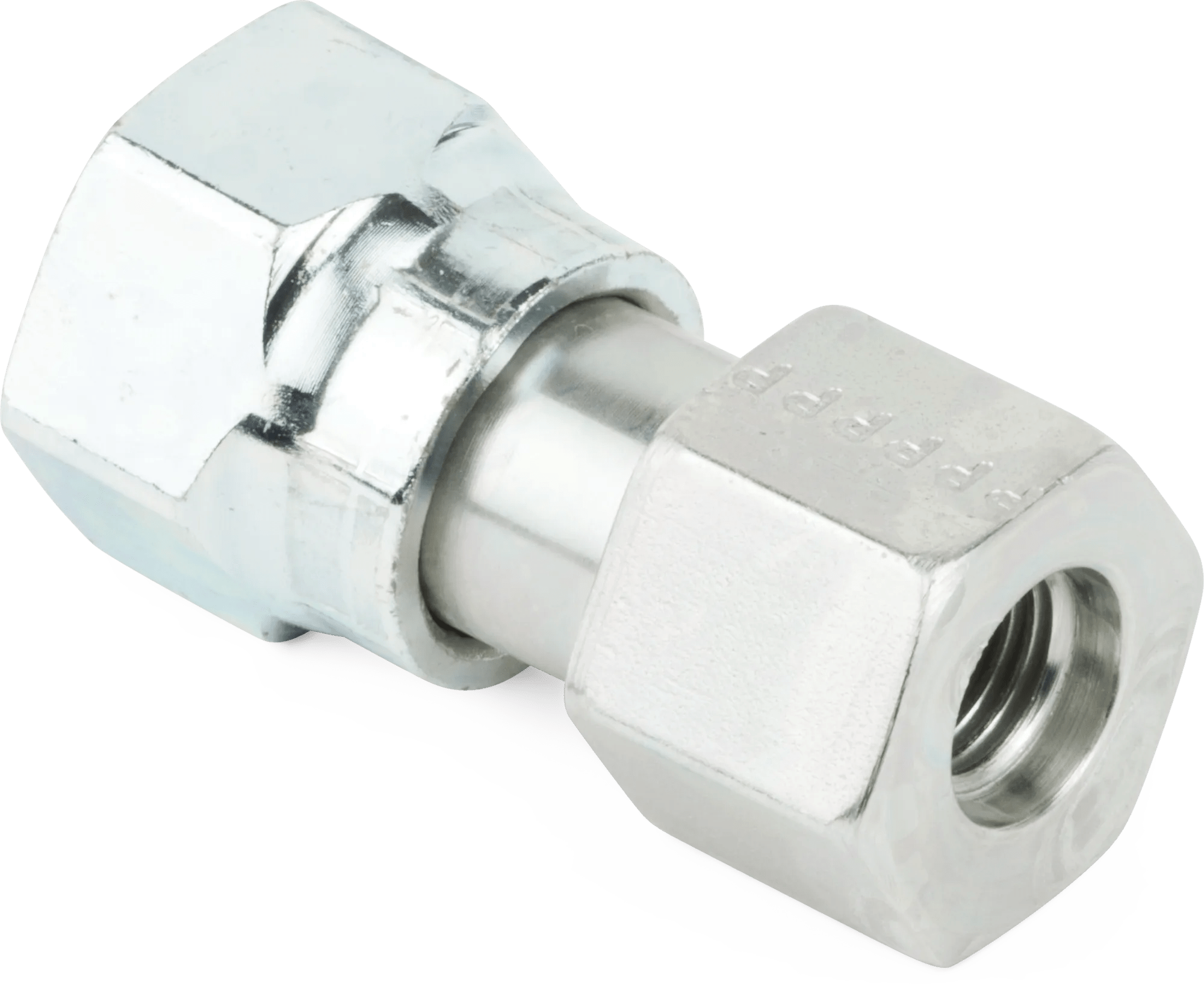 1/4" x 1/4" O-Ring Face-Seal Straight Thread Swivel Female Connector