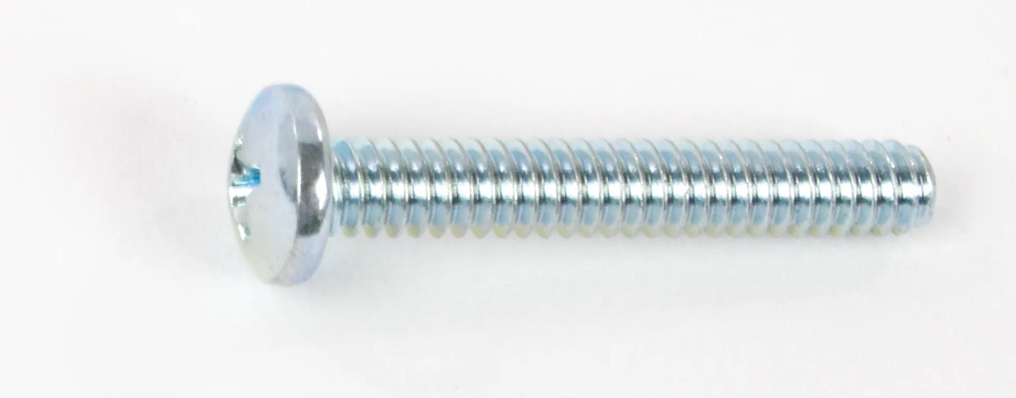 #6-32 x 5/8" Phillips Pan Head Machine Screw - 100 Pack