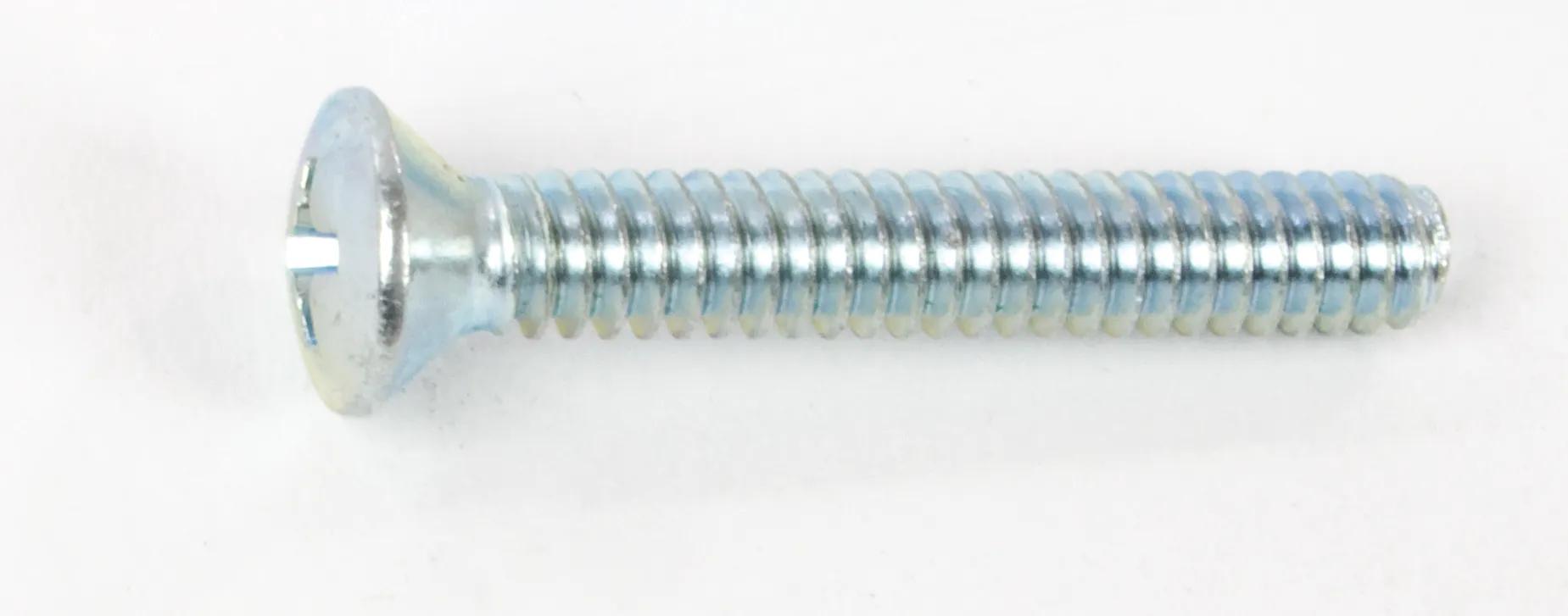 Phillips Oval Head Machine Screws - Zinc Plated