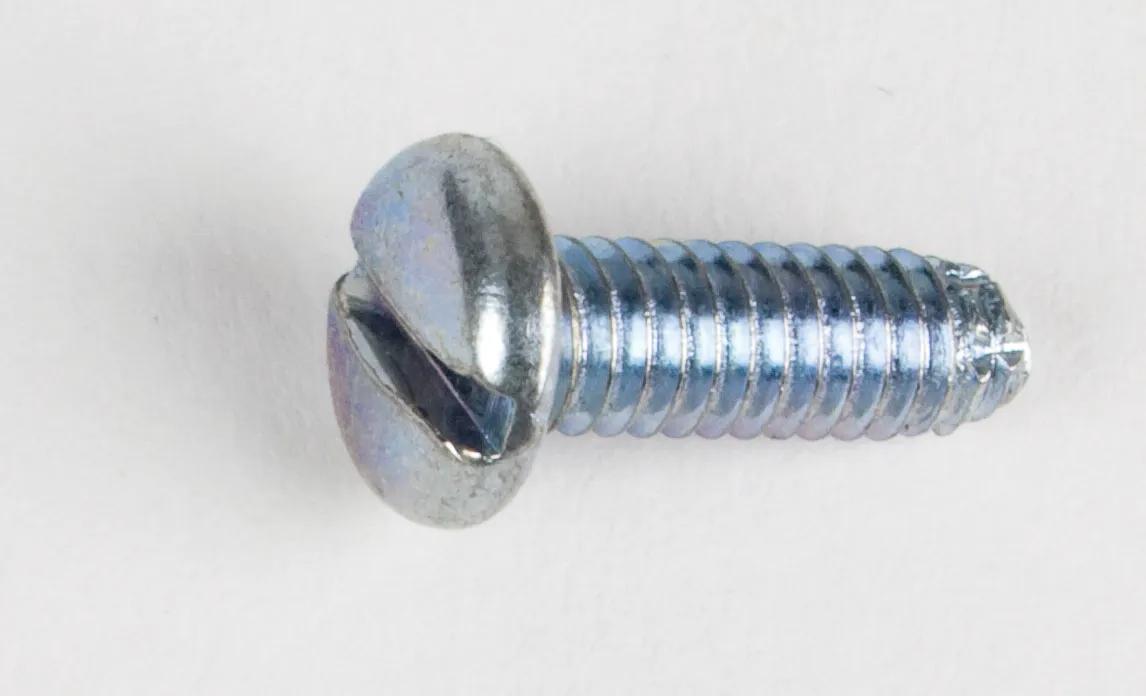 #10-24 x 1/2" Slotted Pan Head Self-Threading Screw - 100 Pack