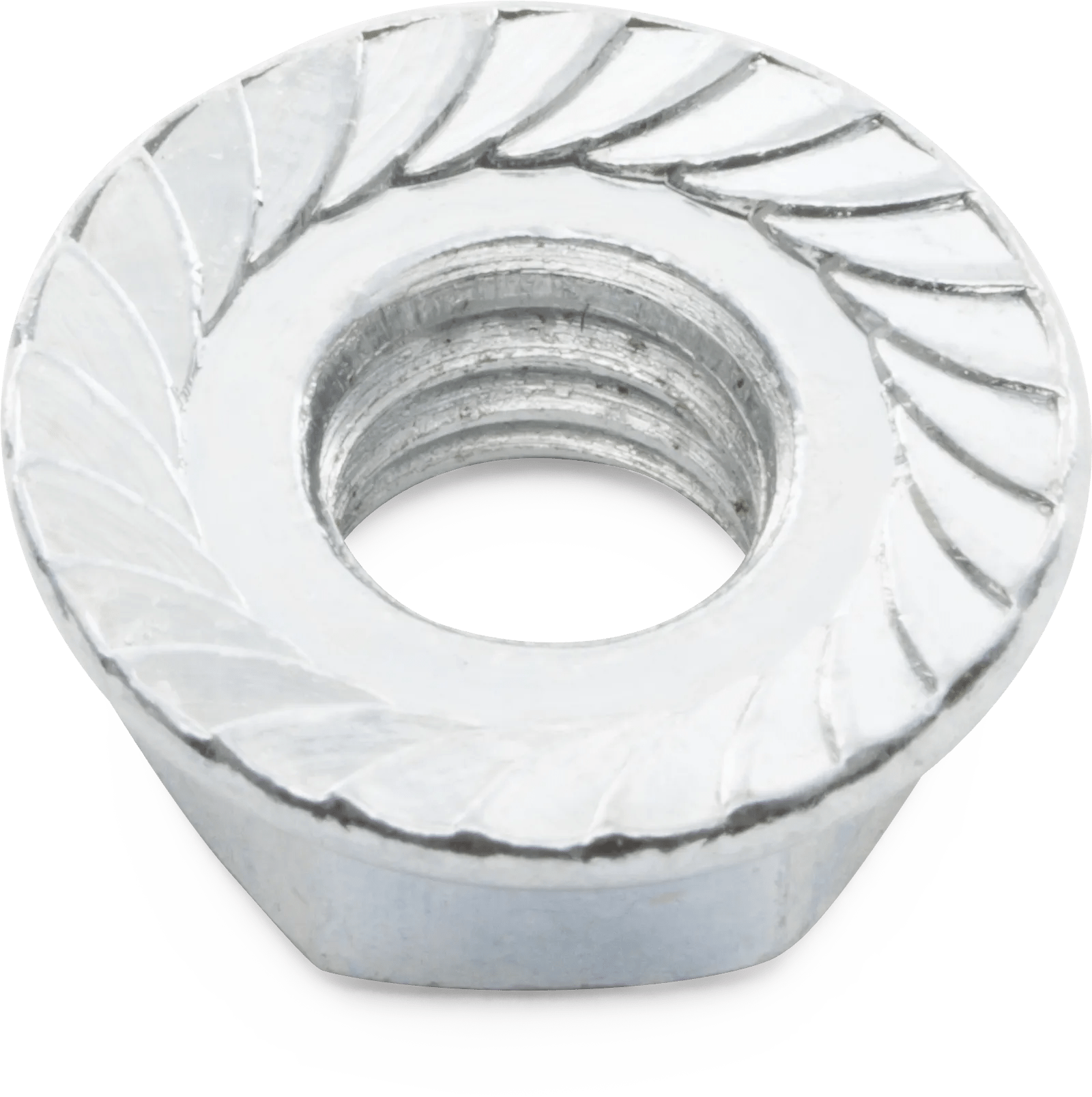 Grade 5 (USS) Serrated Hex Washers Flange Nuts