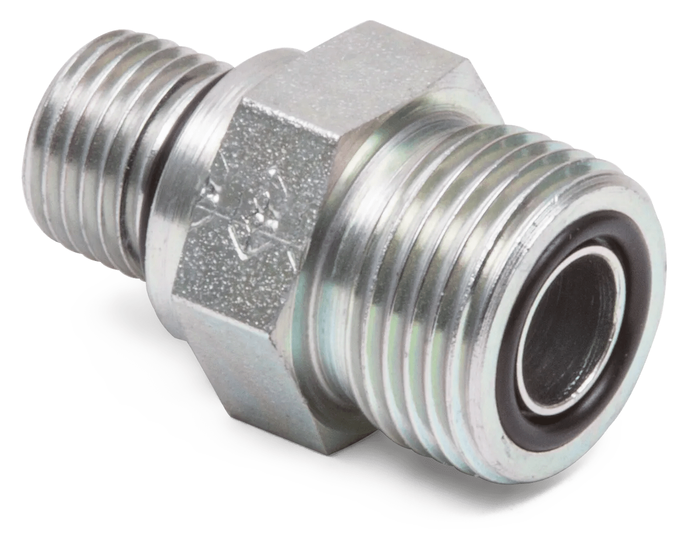 1/2" x 1/2" O-Ring Face-Seal to Straight Thread O-Ring Connector