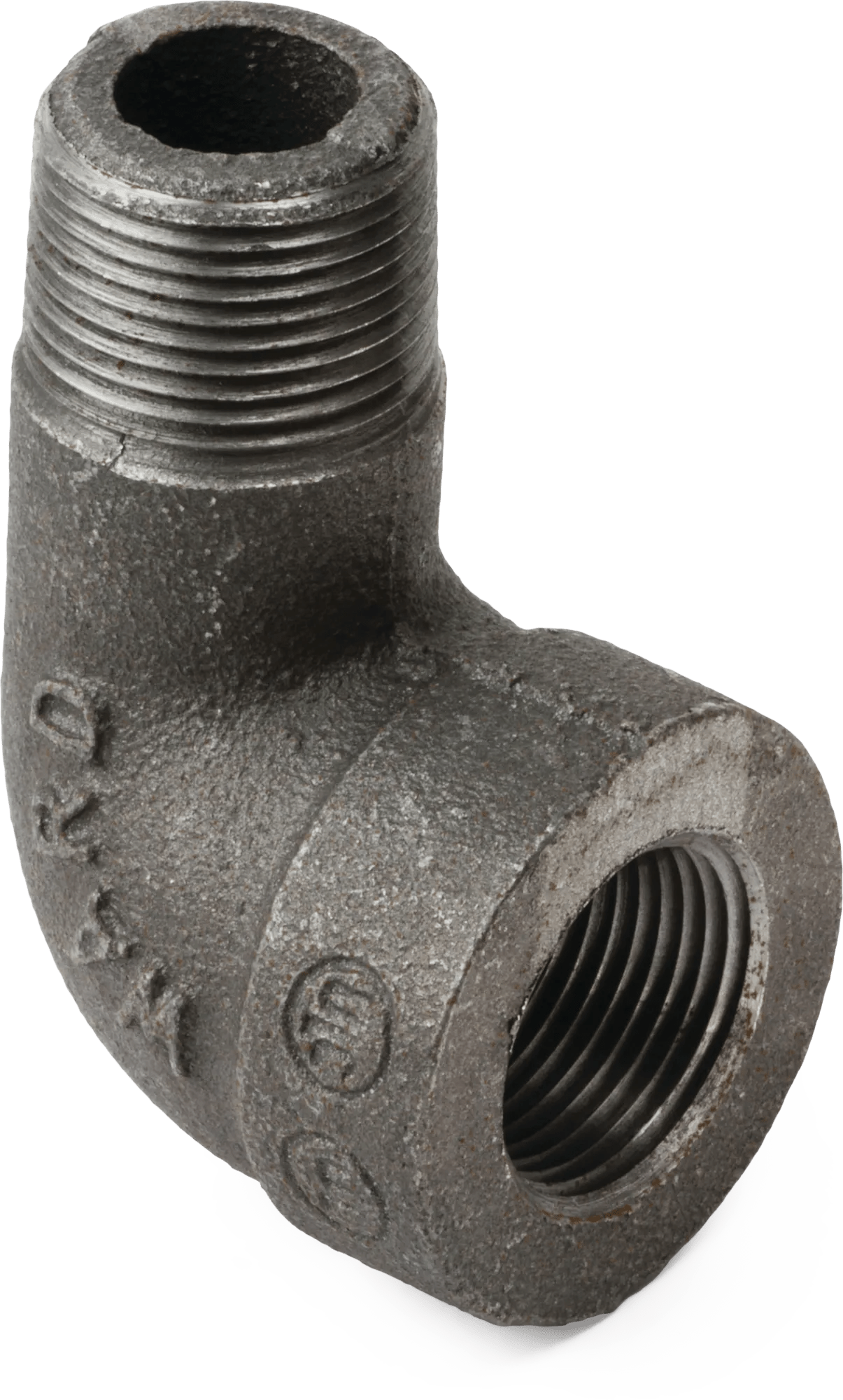1/2" Class 300 Black Pipe 90° Street Elbow