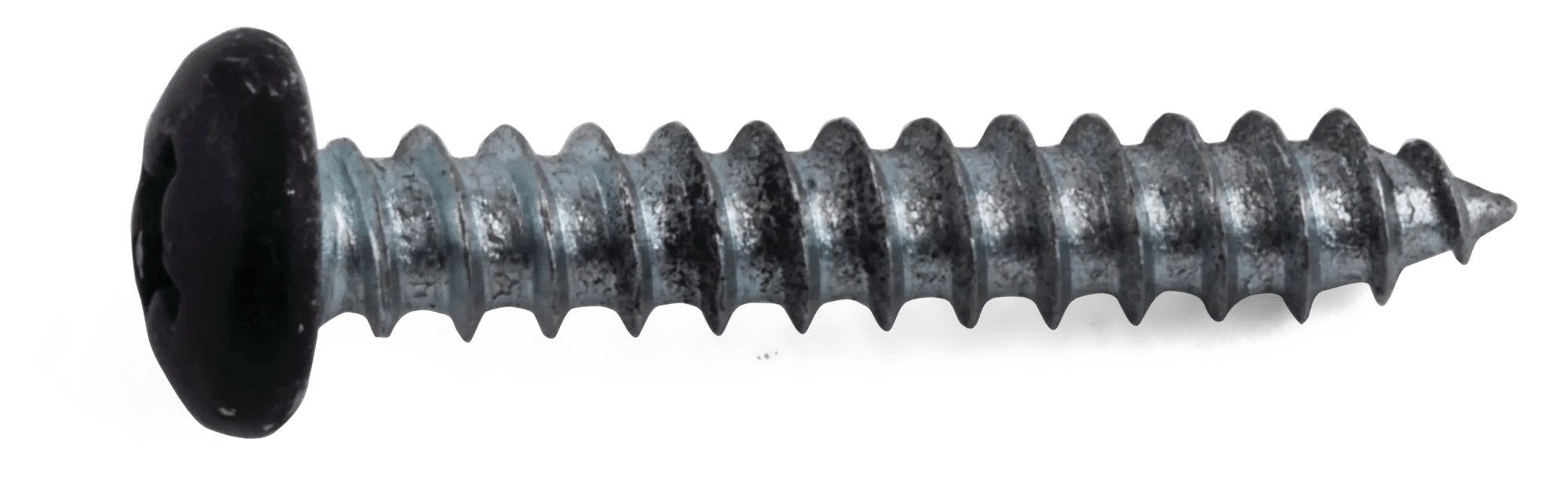 #10 x 1-1/2" Phillips Drive Pan Head Sheet Metal Screws - 25 Pack