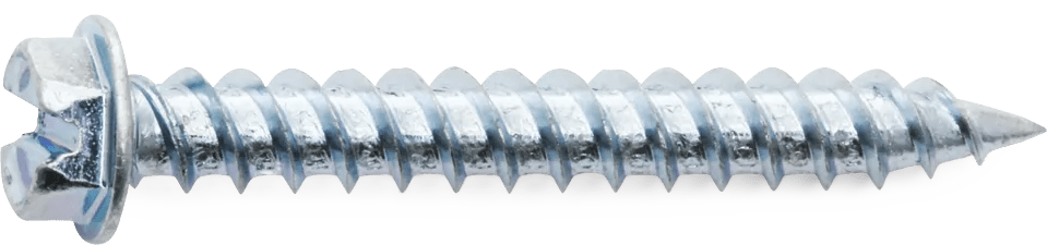 Self-Piercing Slotted Hex Washer Head Sheet Metal Screws