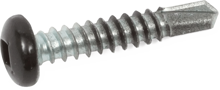 #10 x 1" Square Drive Pan Head Self-Drilling Screw - 50 Pack
