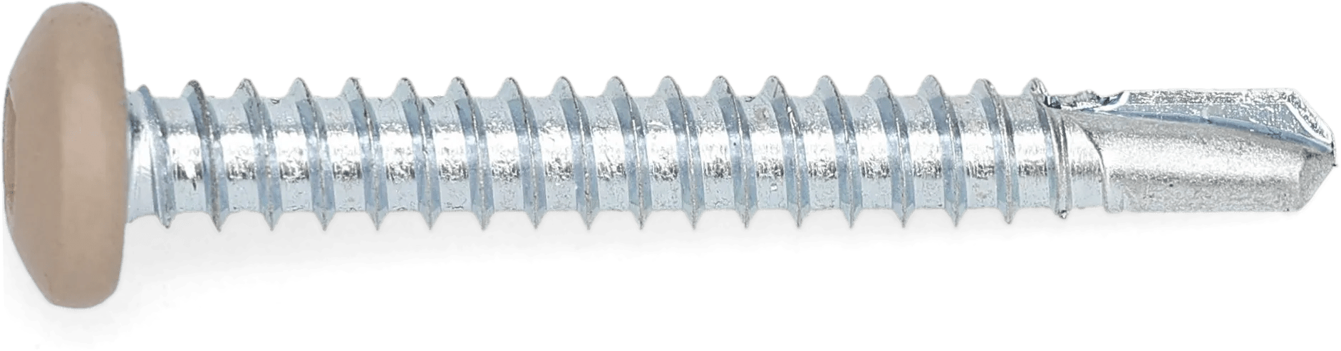 #8 x 1" Square Drive Pan Head Self-Drilling Screw - 50 Pack