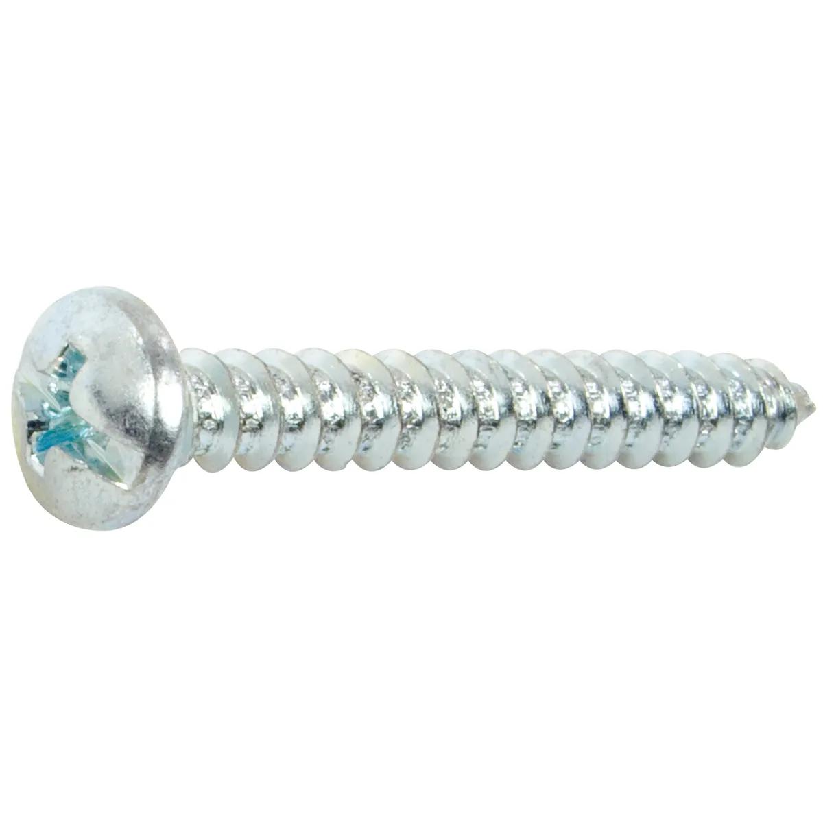 #12 x 2" Combo Pan Head Sheet Metal Screw - 50 Pack