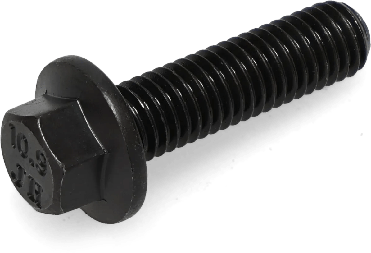 M8 x 1.25 x 35 Metric 10.9 (Coase Thread) IFI Flange Bolt - 25 Pack