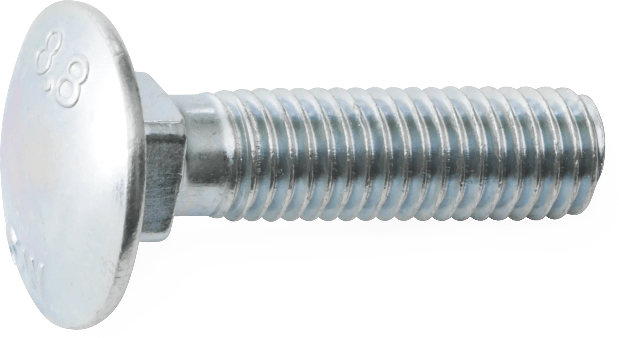 M10 x 1.5 x 70 Metric 8.8 (Coarse) Carriage Bolt