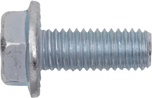 M8 x 1.25 x 20 Metric Class 100 (Coarse Thread) Serrated Flange Bolt - 10 Pack