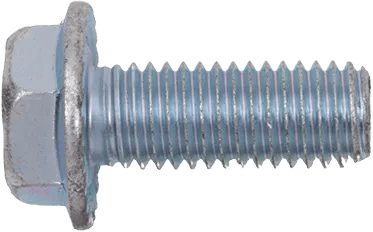 M10 x 1.5 x 25 Metric Class 100 (Coarse Thread) Serrated Flange Bolt - 10 Pack