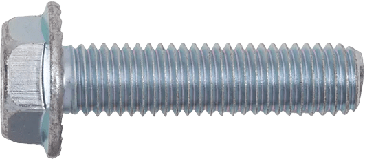 M10 x 1.5 x 40 Metric Class 100 (Coarse Thread) Serrated Flange Bolt - 10 Pack