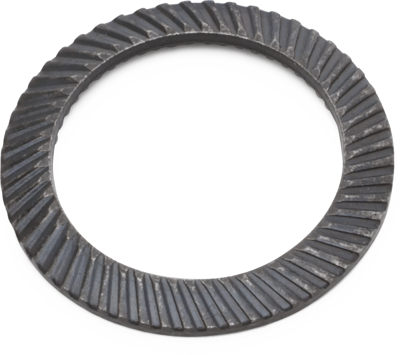 Metric Black Oxide Ribbed Spring Lock Washers