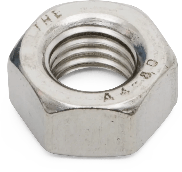 M10 x 1.5 316 Stainless Steel (Coarse Thread) Hex Nut