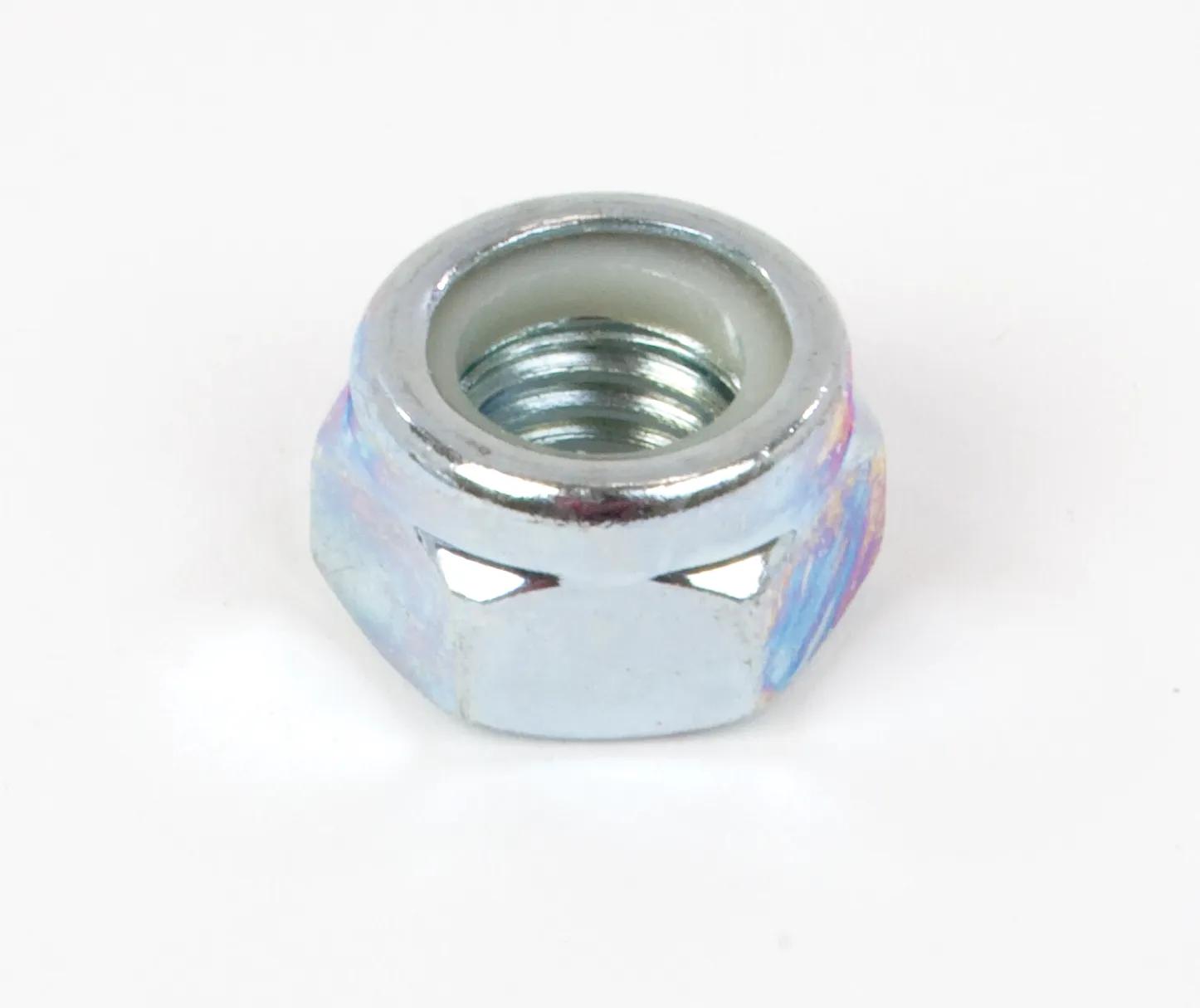 M10 x 1.5 Class 8 (Coarse Thread) Nylon Insert Lock Nut - 25 Pack
