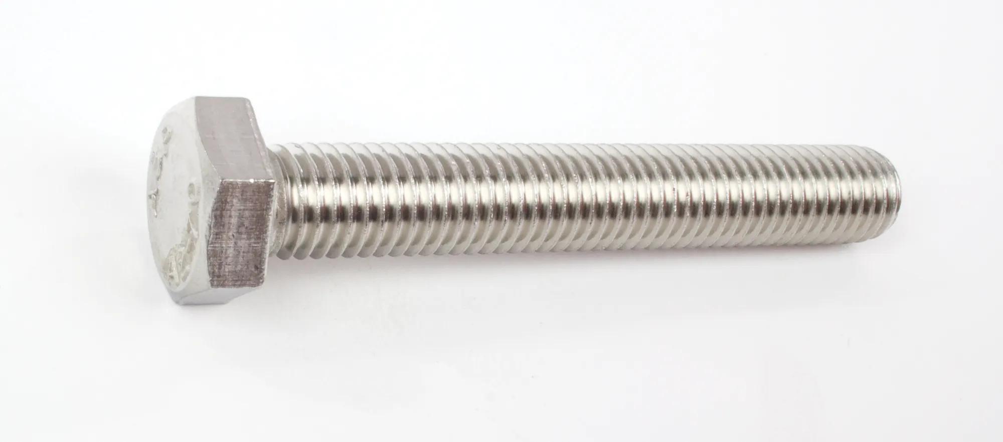 M16 x 2.0 x 35 18-8 Stainless Steel (Coarse Thread) Hex Head Cap Screw - 5 Pack