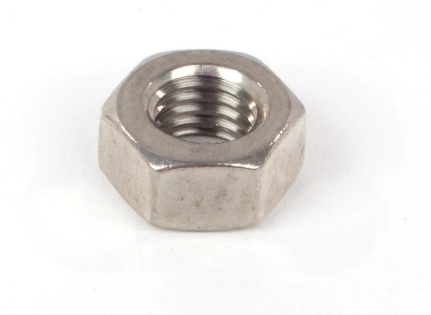 M8 x 1.25 18-8 Stainless Steel (Coarse Thread) Hex Nut - 25 Pack