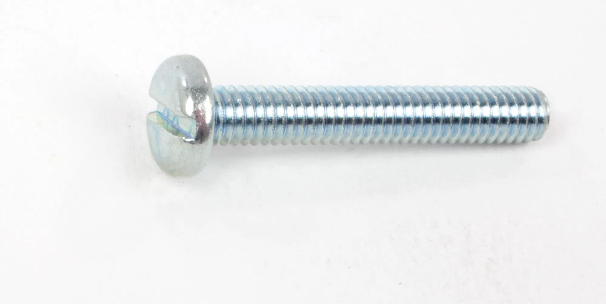 M6 x 1.0 x 12 Slotted Pan Head Machine Screw