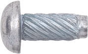 #4 x 3/16" Round Head U-Drive Screw - 100 Pack