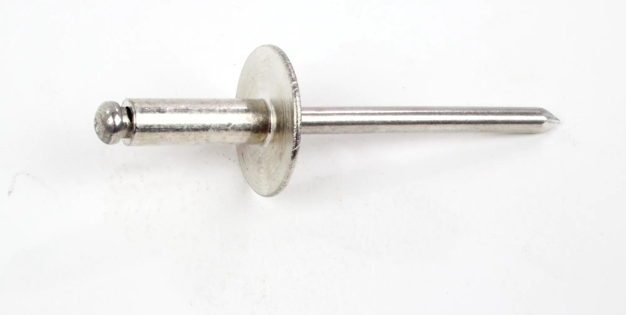 3/16" x 51/64" Aluminum Button Head Blind Rivet - 100 Pack