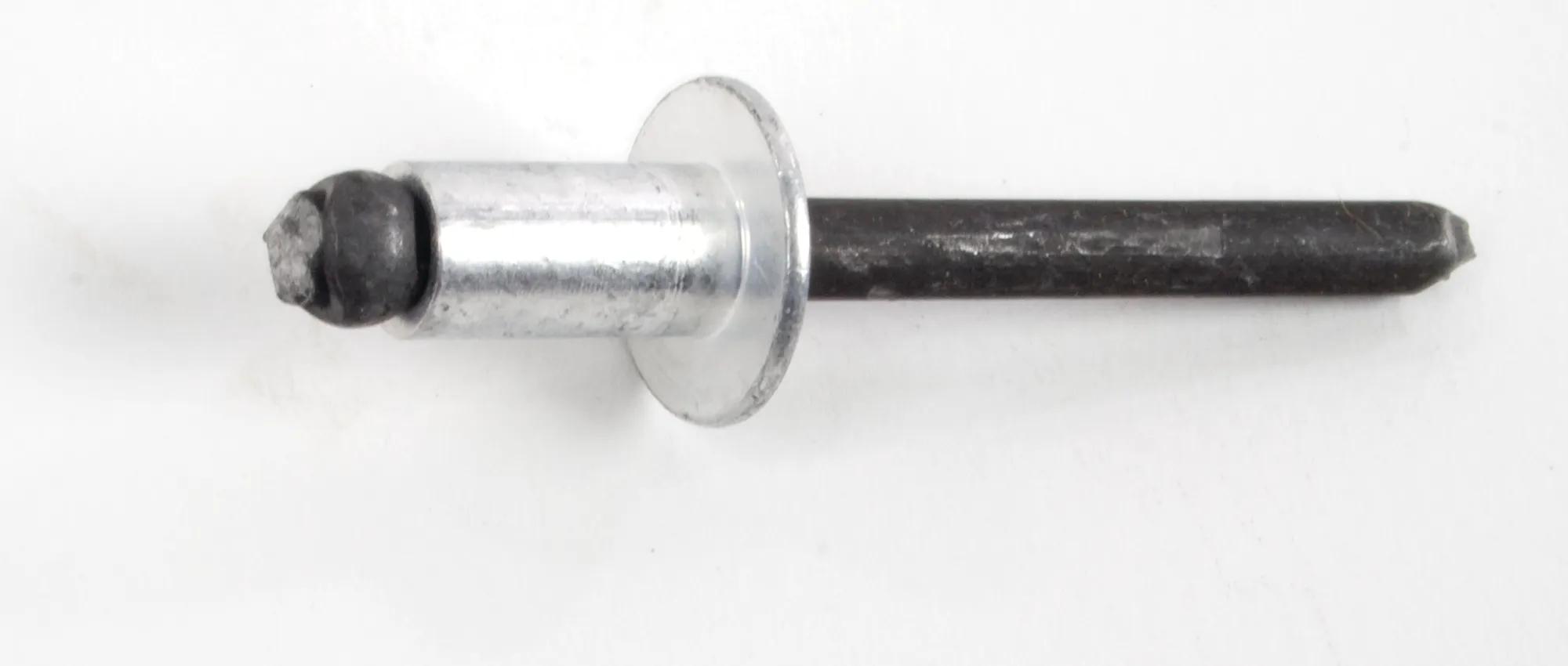 1/8" x 3/8" Aluminum/Steel Button Head Blind Rivet - 100 Pack