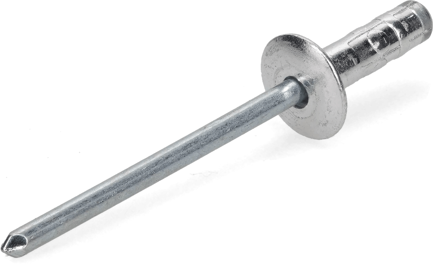 5/32" x 7/16" Aluminum Body/Steel Mandrel Avex® Large Flange Blind Rivet - 100 Pack