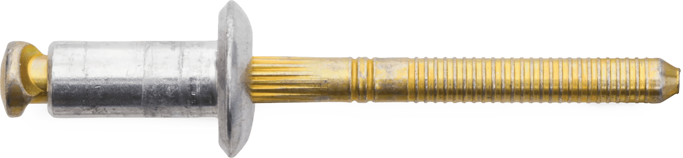 1/4 quot Window Regulator Peel Type Aluminum/Zinc Yellow Steel Rivet 25