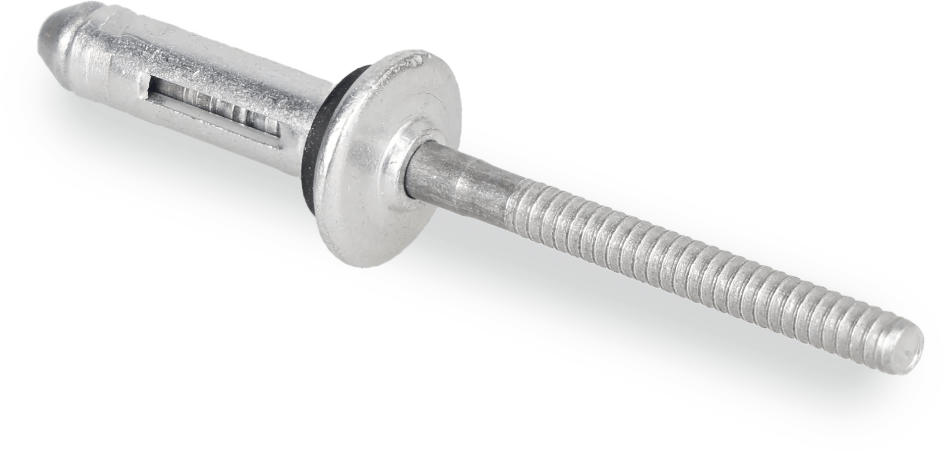 Tri-Fold Rivets with Rubber Washer