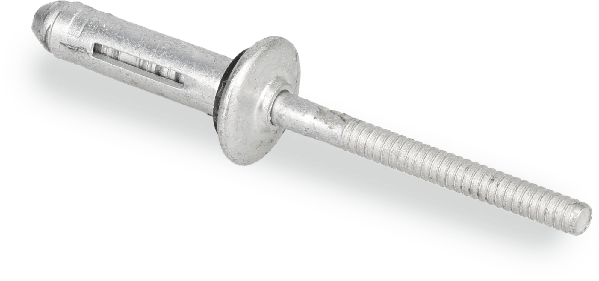 1.6 mm - 6.4 mm Tri-Fold Rivet with Rubber Washer - 50 Pack