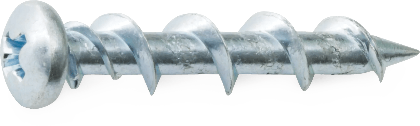 1/4" x 1-1/4" Phillips Pan Head Uni-Zip One Piece Self-Drilling Screw Anchor - 100 Pack