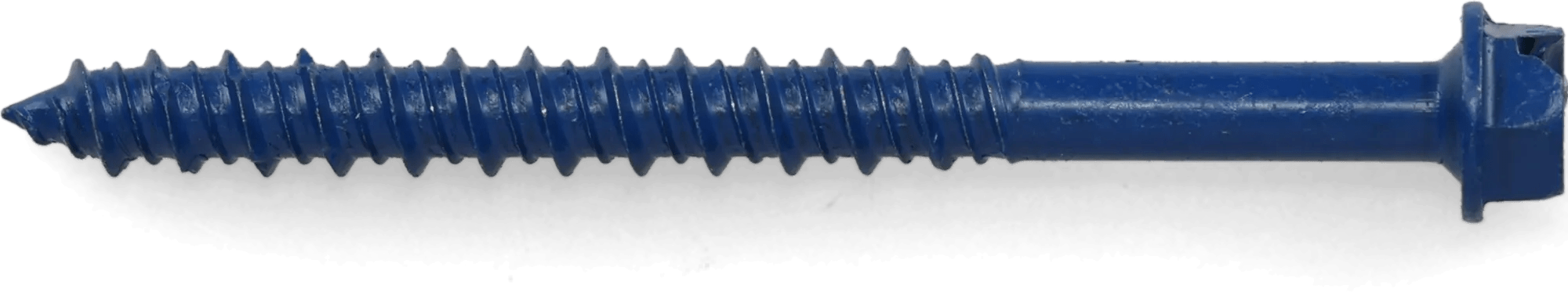 1/4" x 2-3/4" Hex Washer Head Concrete Screw - 100 Pack