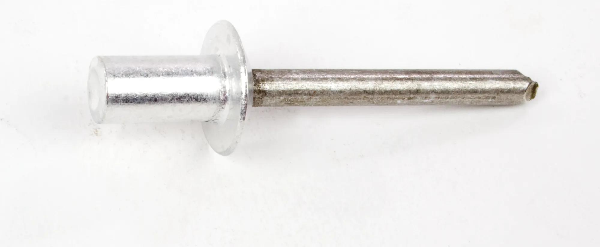 3/16" x 45/64" Aluminum Body/Steel Mandrel Button Head Closed End Blind Rivet