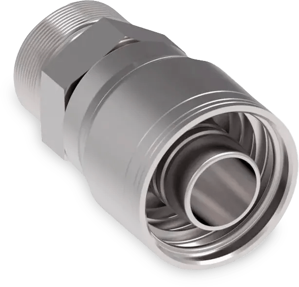 Male DIN (Heavy) Rigid Hose Ends - 4S Series