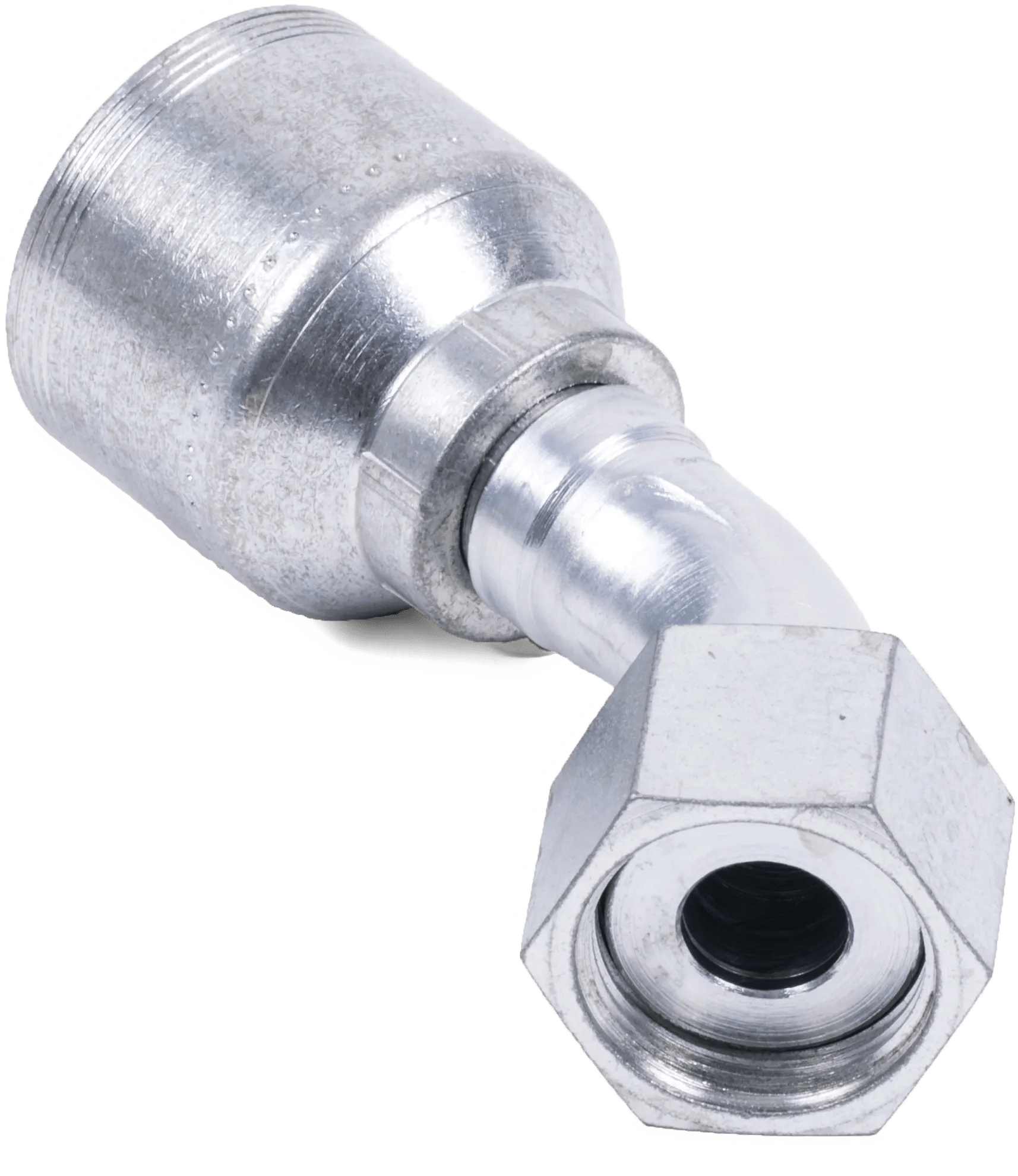 Female O-Ring Face-Seal Swivel 45° Elbows - 4S Series