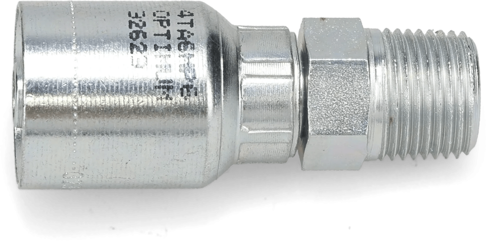Male Pipe Rigid Hose Ends - 4T Series