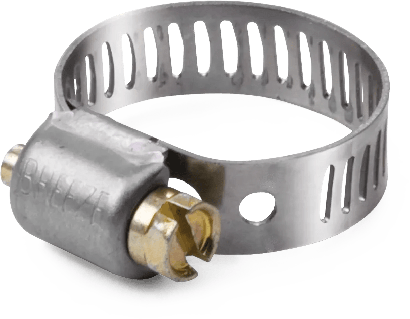 1/4" - 5/8" Heavy-Duty Standard Mini Hose Clamp (#4)