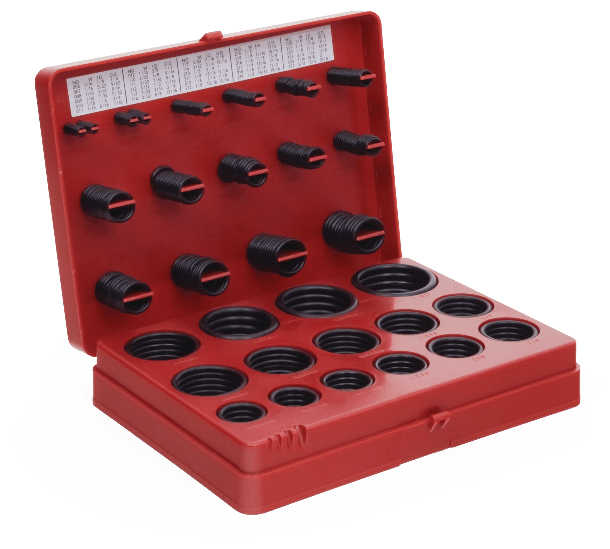 382 Piece Buna-N 70 O-Ring Kit (#006 - #327)