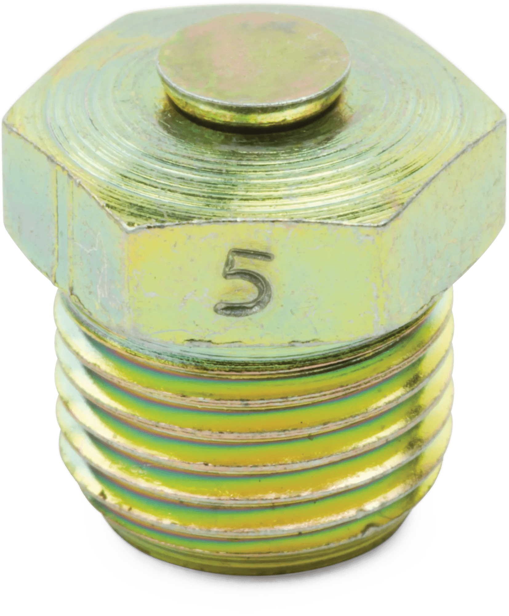 1/8" NPT Tapered 1-5 PSI Pressure Relief Fitting - 10 Pack