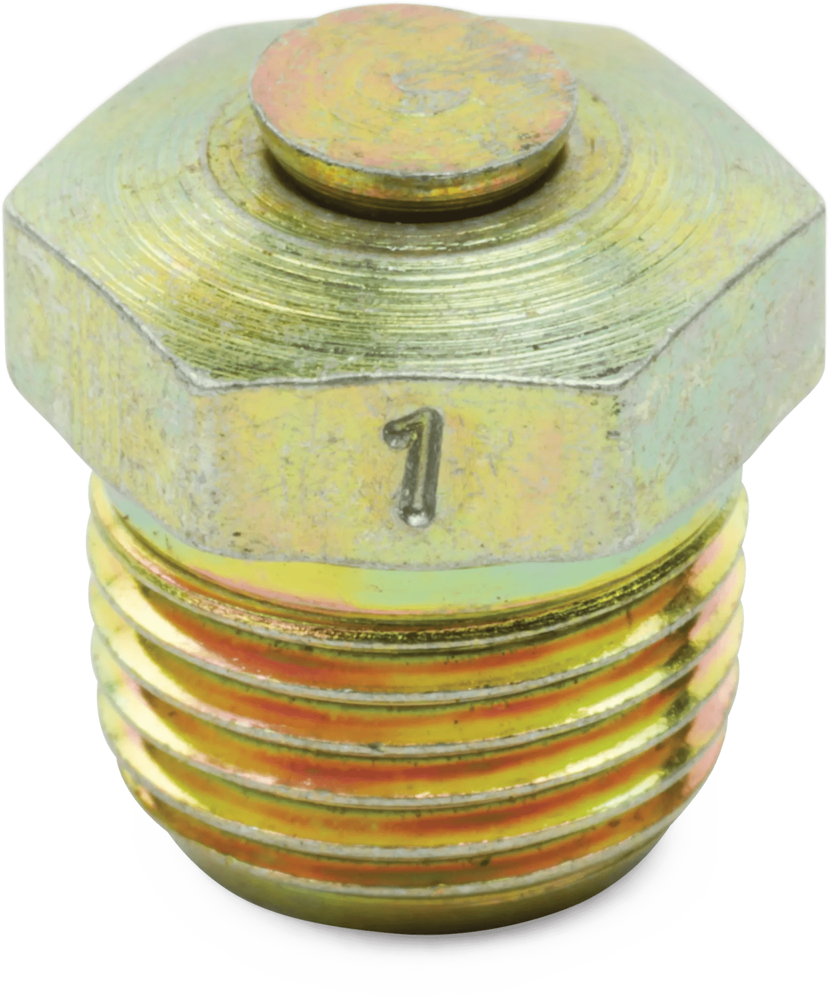 1/8" NPT Tapered 1/4-1 Pressure Relief Fitting - 10 Pack