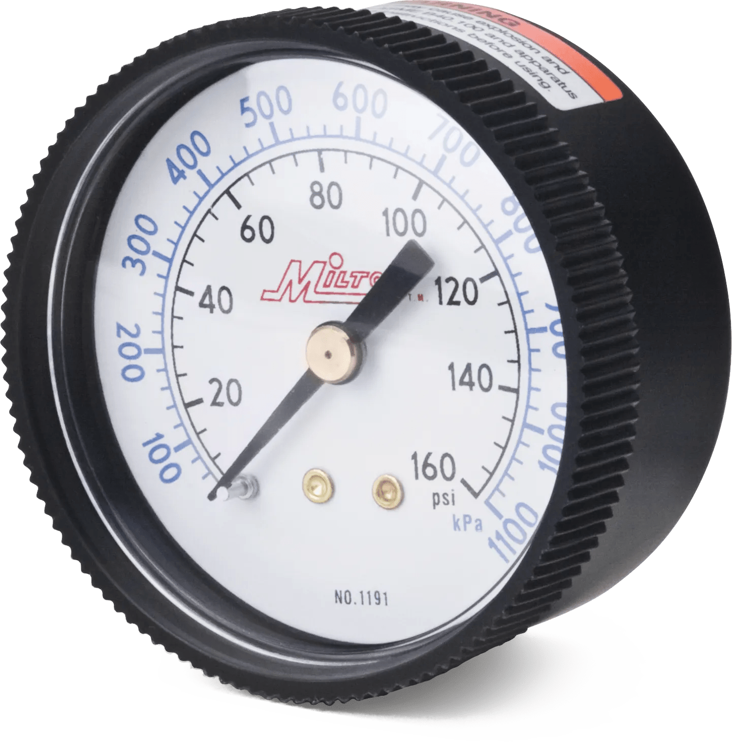 MPT Mount Dry Pressure Gauge