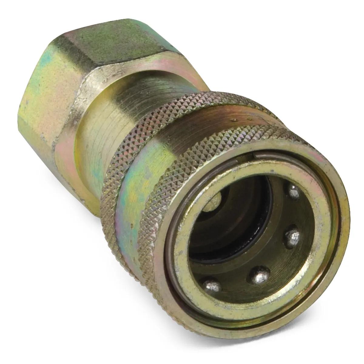 1/2" x 1/2"-14 Hydraulic Coupler - 6600 Series