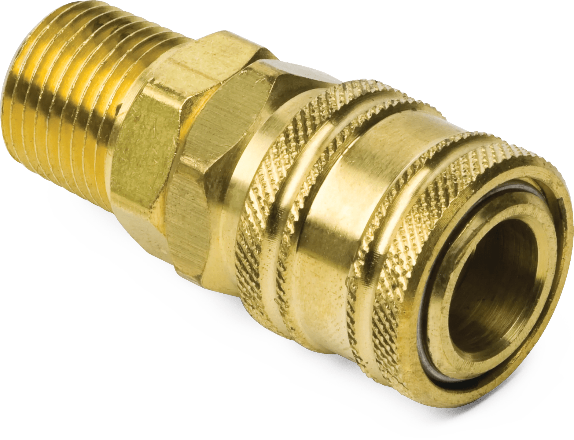 1/4 Industrial Interchange Male Pipe Air Coupler