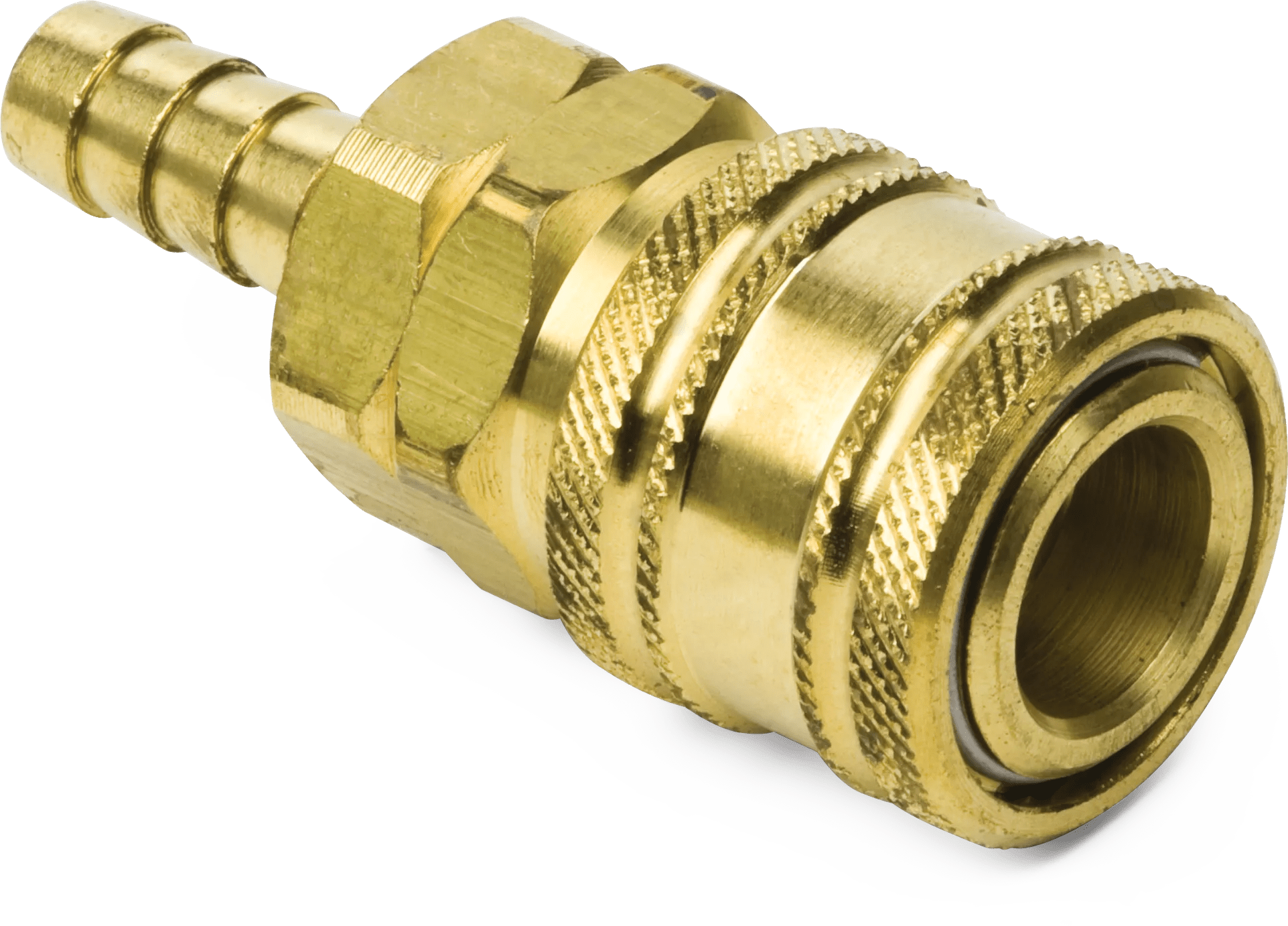 1/4 Industrial Interchange Barb Type Air Coupler