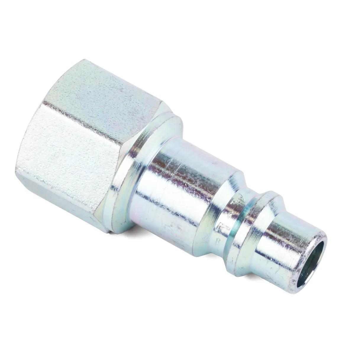 1/2 Heavy-Duty Industrial Interchange Female Nipple (Plug) - 2 Pack