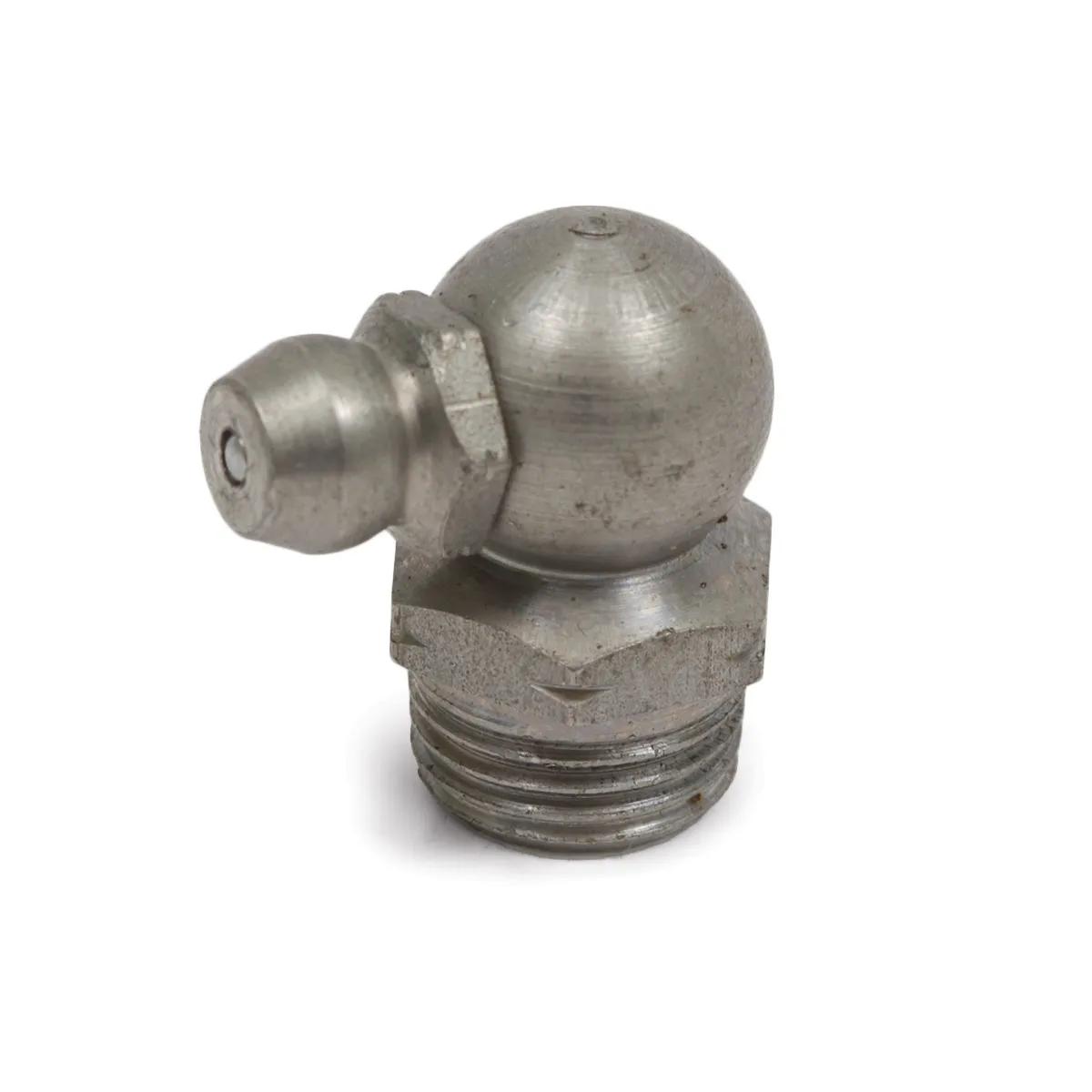 M10 x 1.0 90° 303 Stainless Steel Grease Fitting - 5 Pack